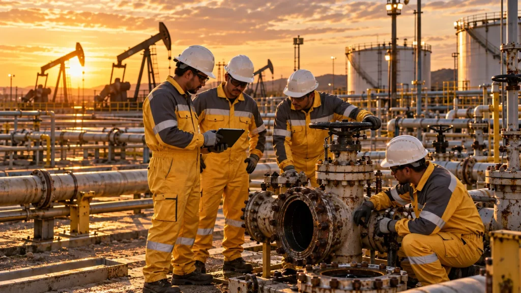 Tiempo no productivo NPT en Oil & Gas